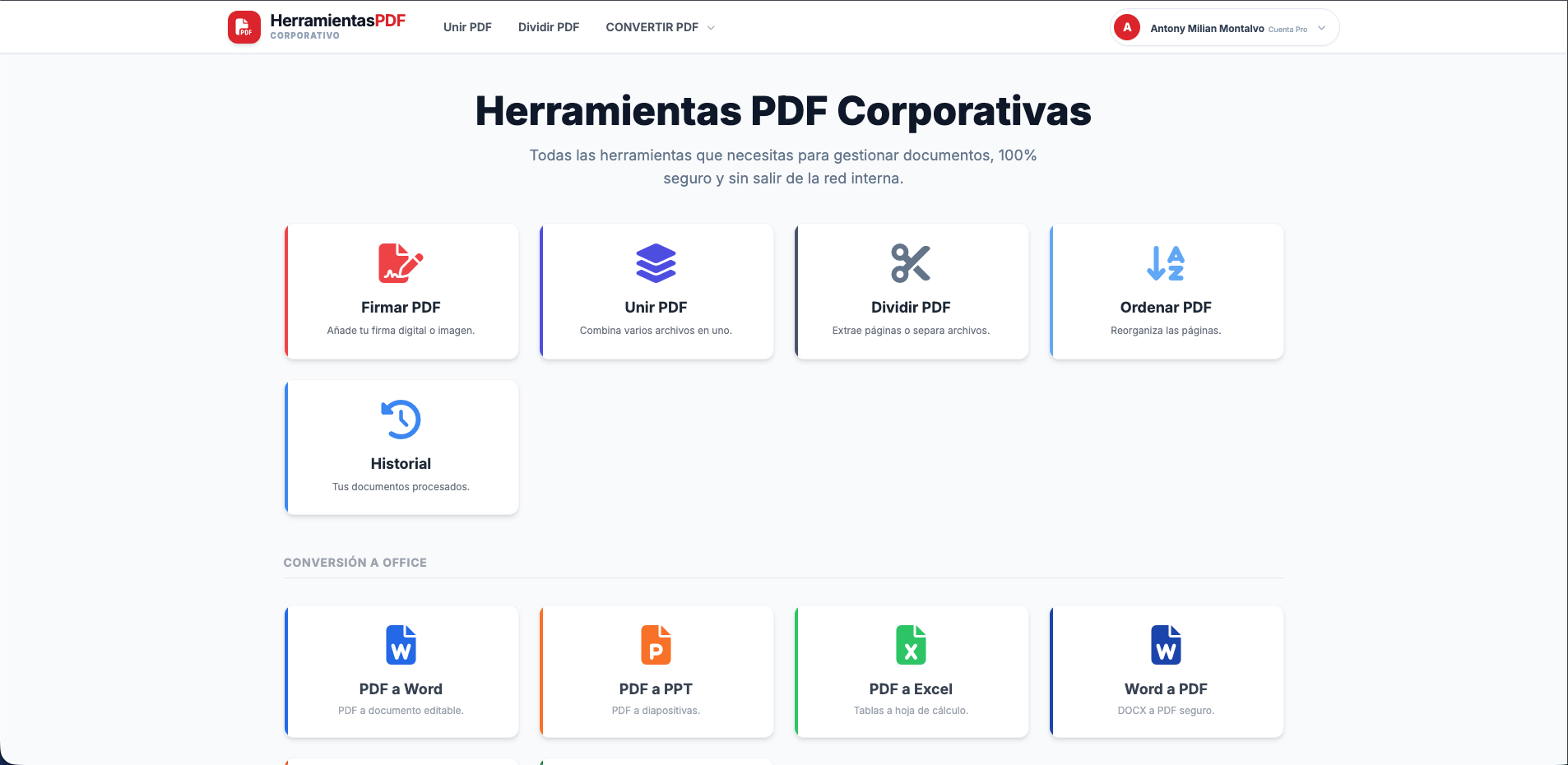 Signa - Plataforma Corporativa de Herramientas PDF
